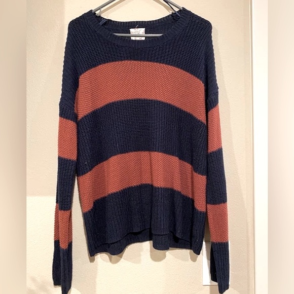 SOLD Striped Sweater - Picture 1 of 1